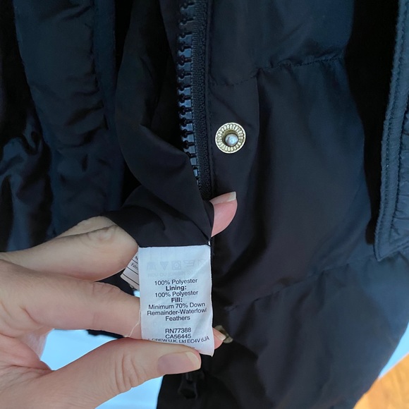 Jcrew Puffer “Wintress” Coat, size xs, like new - Picture 7 of 8